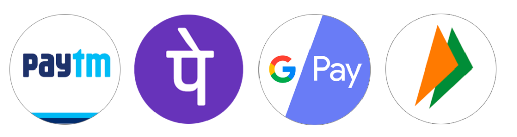 UPI payment icons